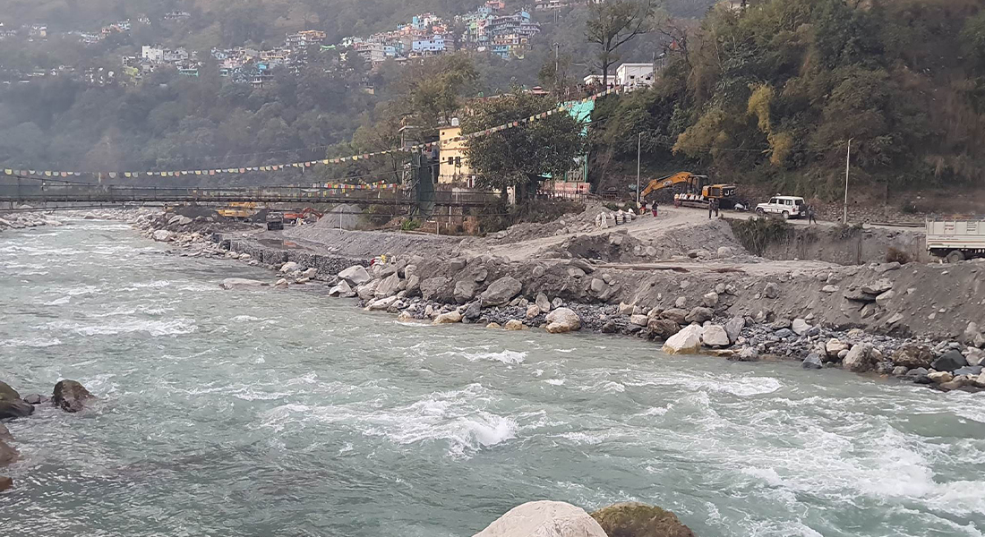 भारतले धौलीगंगा जलविद्युत् परियोजनाको बाँधको ढोका खोल्दा महाकालीमा जलस्तर बढ्ने